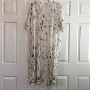 Beautiful lace kimono!